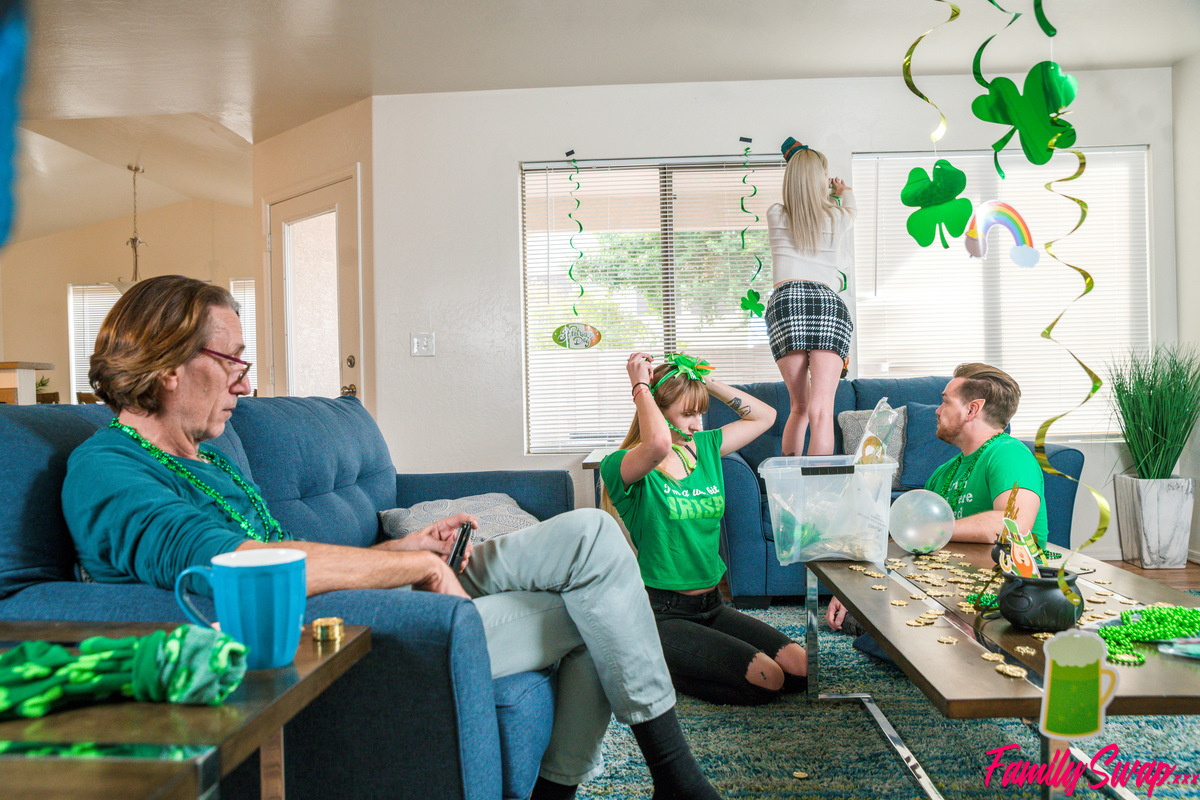 St Patricks Day With My Swap Family Gets Sexual - S2:E8 image 1
